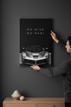 No Risk No Rari Hanging Canvas