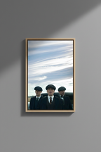 Peaky Blinders Canvas - Ξύλινη Κορνίζα