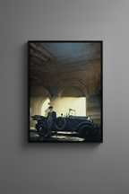 Peaky Blinders Canvas - Μαύρη Κορνίζα