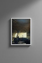 Peaky Blinders Canvas - Λευκή Κορνίζα