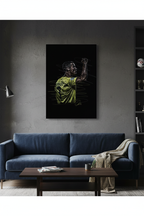 Ronaldo canvas in fan room