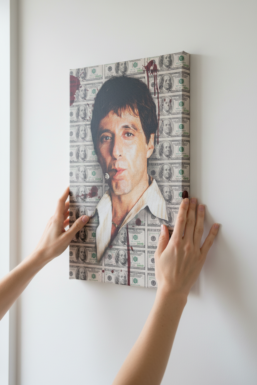 Scarface Canvas - Installation Shot
