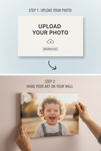 Upload to Hang Baby Canvas