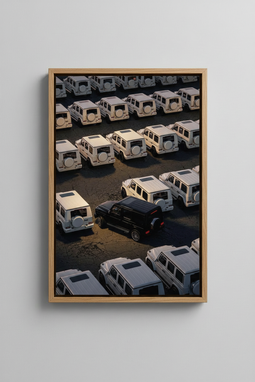 Wood Frame Front View